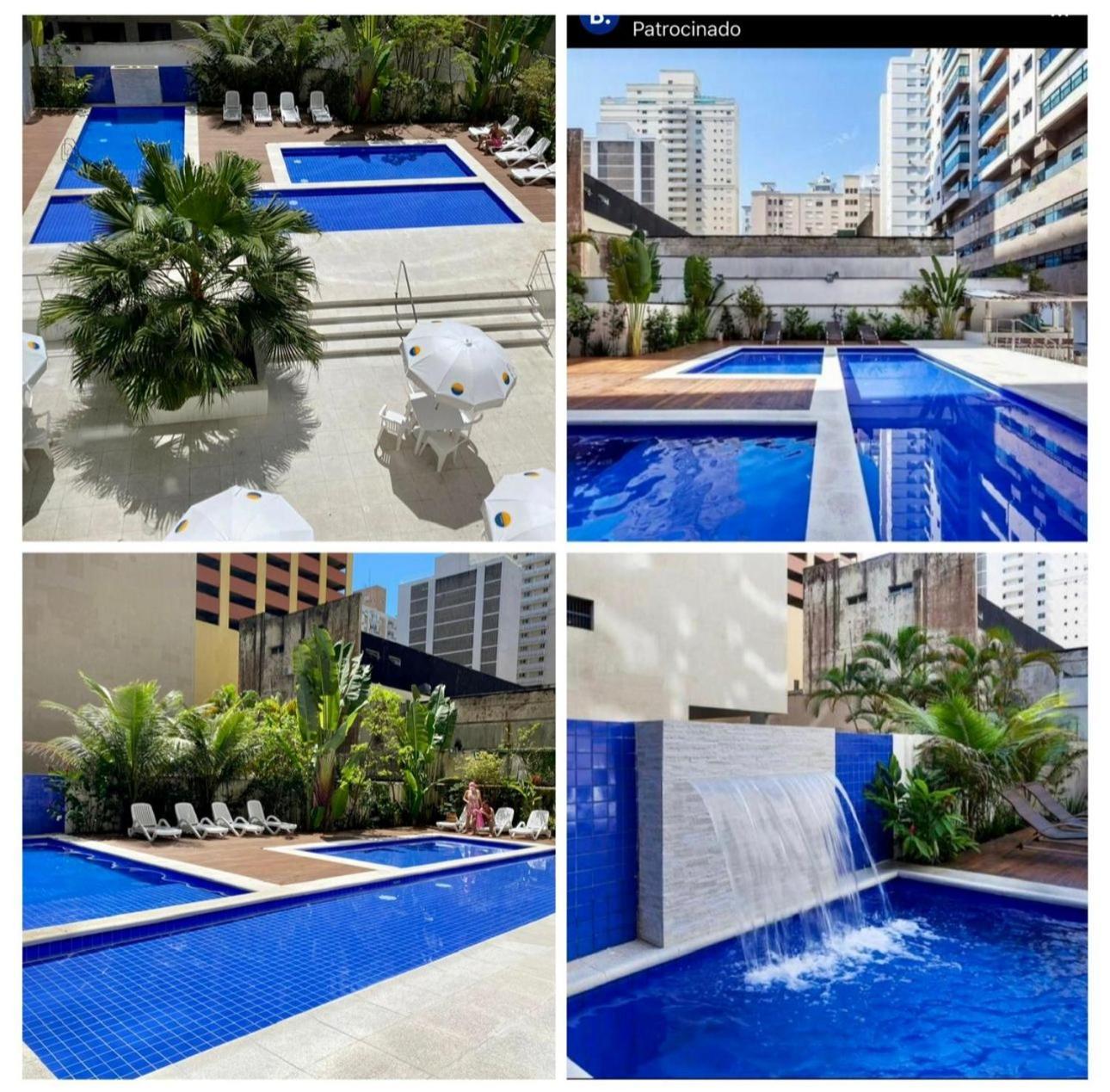 Capitania Varam Apartamento-Flat Com Piscina E Vista Mar Guaruja Pitangueiras Luaran gambar